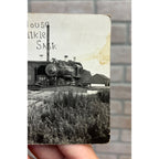 Wilkie, Saskatchewan RPPC Postcard CPR Railroad Roundhouse Depot