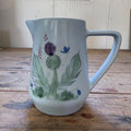 Buchan Thistle Serving  Scotland Stoneware Pottery  Milk Pitcher