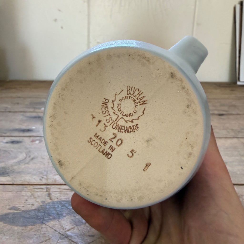 Buchan Thistle Serving  Scotland Stoneware Pottery  Milk Pitcher