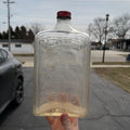 Vintage Waukesha Wis Half Gallon BETHESDA Natural Spring Water Embossed Bottle