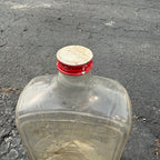 Vintage Waukesha Wis Half Gallon BETHESDA Natural Spring Water Embossed Bottle