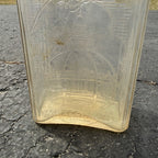 Vintage Waukesha Wis Half Gallon BETHESDA Natural Spring Water Embossed Bottle