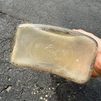 Vintage Waukesha Wis Half Gallon BETHESDA Natural Spring Water Embossed Bottle