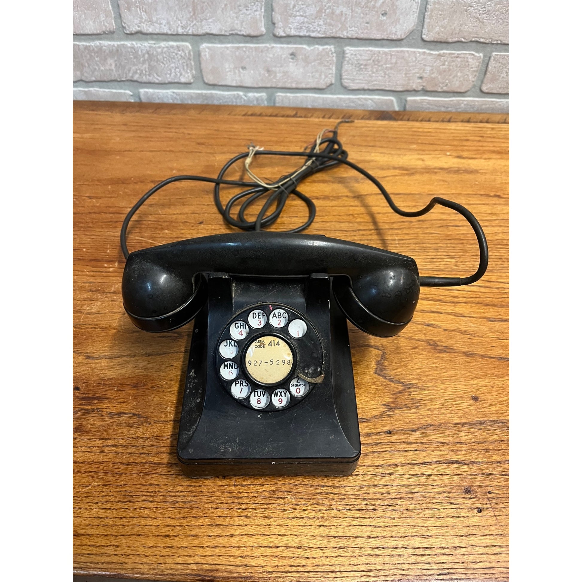 Vintage 1940s Western Electric F-1 Rotary Telephone Bell System