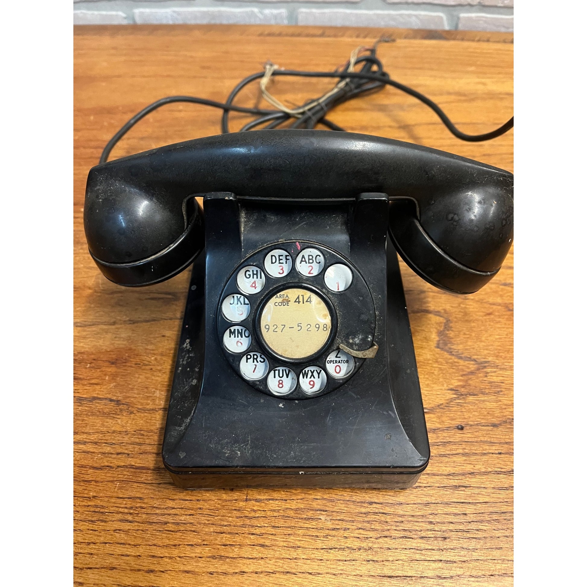 Vintage 1940s Western Electric F-1 Rotary Telephone Bell System
