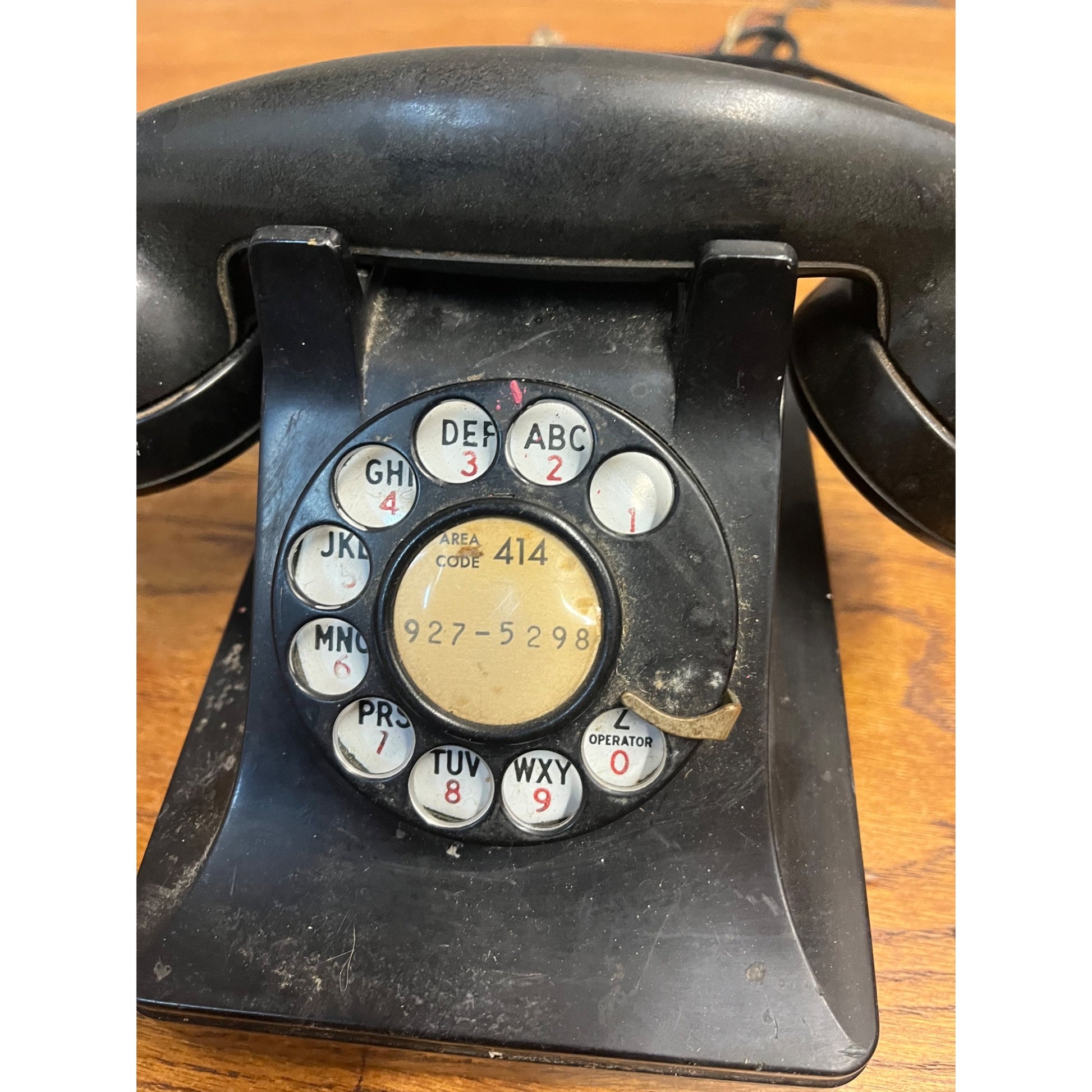 Vintage 1940s Western Electric F-1 Rotary Telephone Bell System
