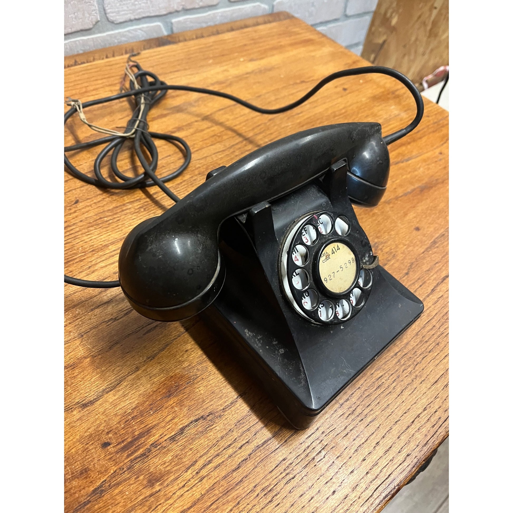 Vintage 1940s Western Electric F-1 Rotary Telephone Bell System