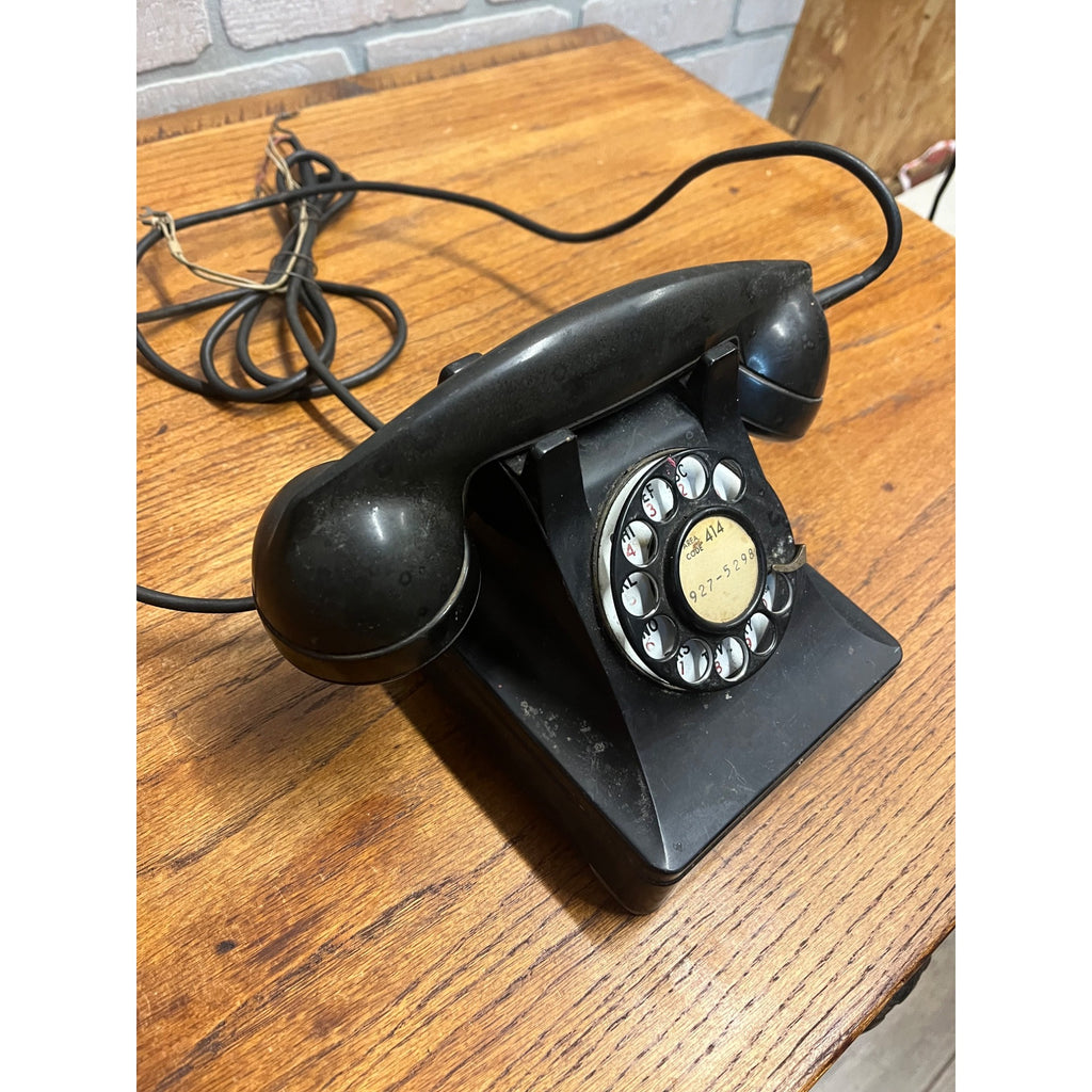 Vintage 1940s Western Electric F-1 Rotary Telephone Bell System