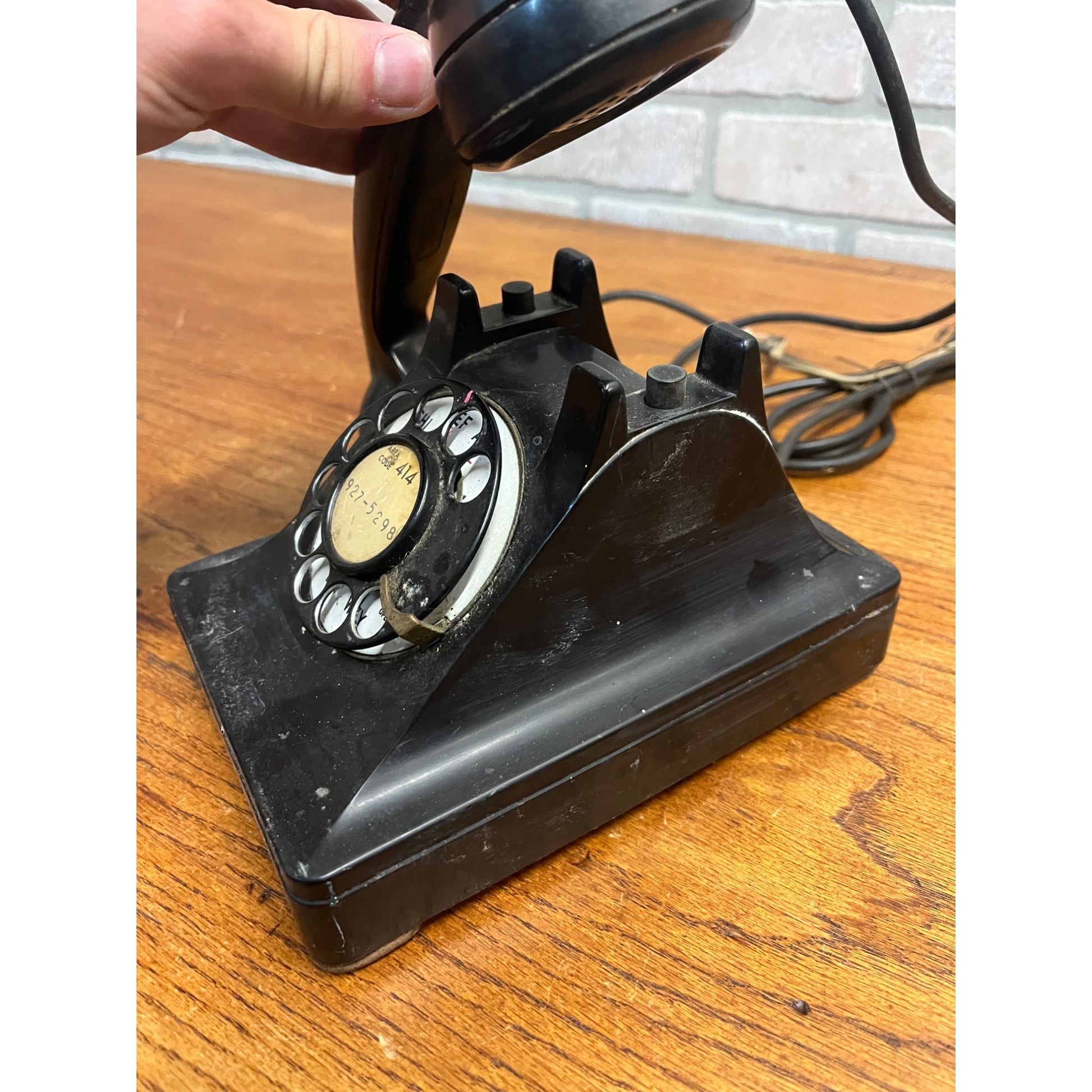 Vintage 1940s Western Electric F-1 Rotary Telephone Bell System