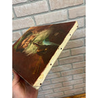 Vintage Bavarian Beer Drinker & Pipe Smoker Portrait Oil Paintings Signed Pair