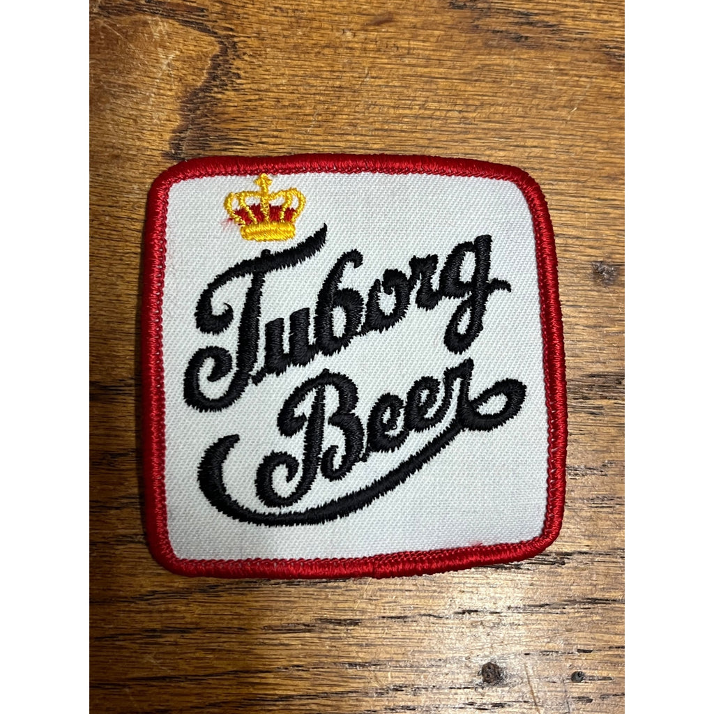 Tuborg Beer Iron On Patch Embroidered Jacket Hat Cap Danish Denmark