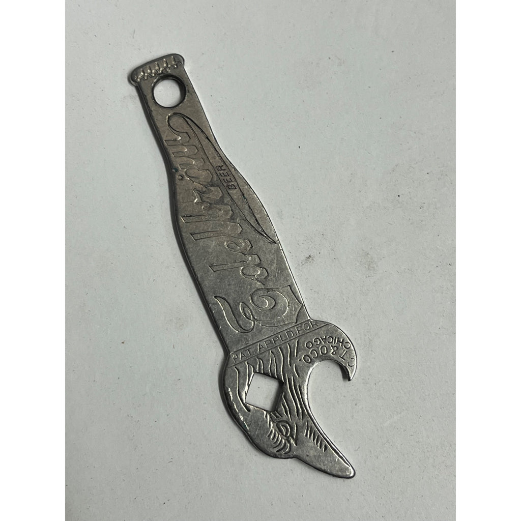 1910s Schreier Brew Edelbrau Beer Sheboygan WI Eagle Head Bottle Opener Figural