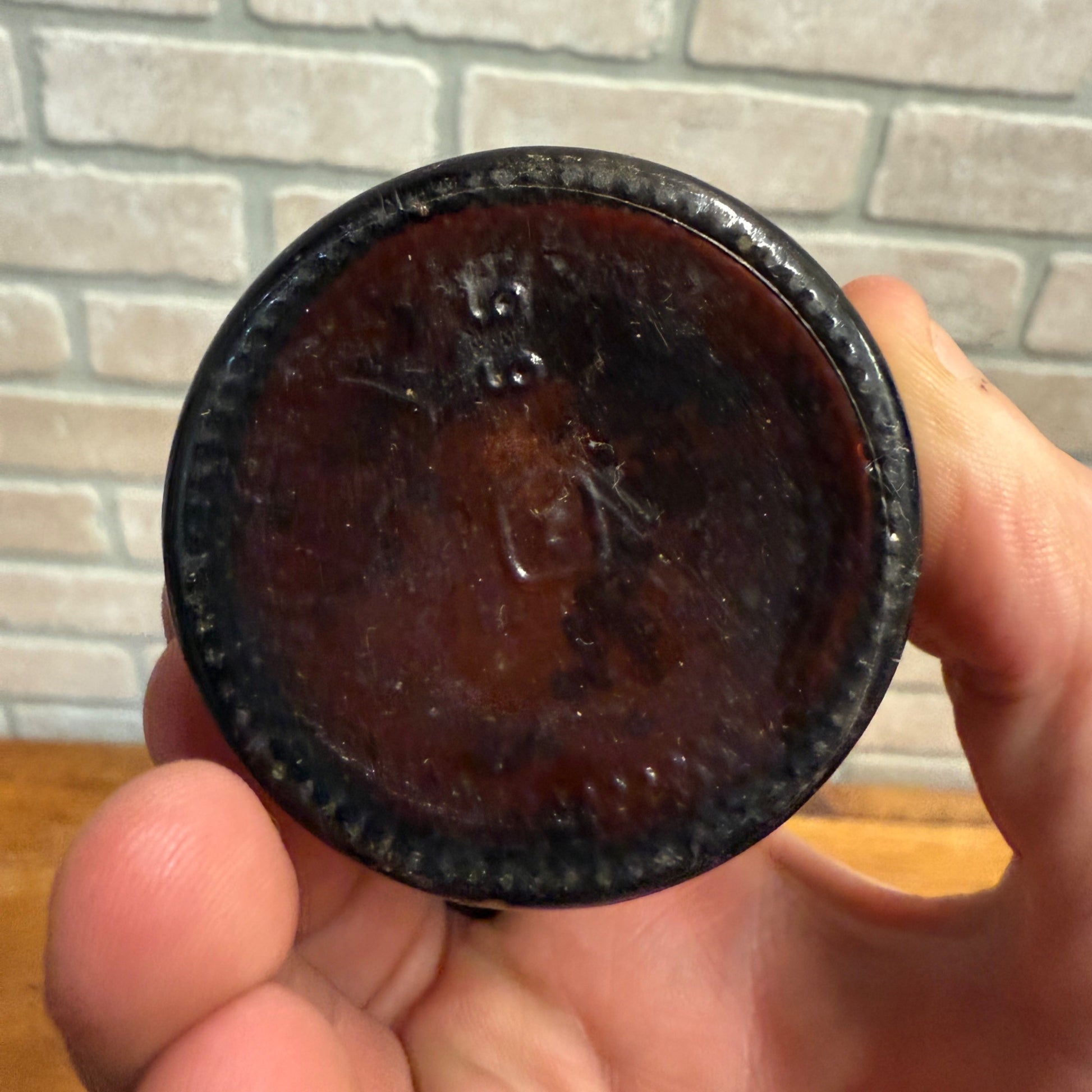 Vintage 1966 West Bend Lithia Paper Label 7oz Light Beer Bottle Wisconsin Wis