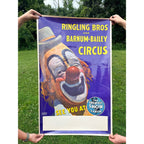 Vintage 1969 See You At Ringling Bros. Barnum & Bailey Circus Advertising Poster