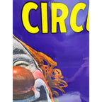 Vintage 1969 See You At Ringling Bros. Barnum & Bailey Circus Advertising Poster
