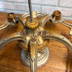 Antique Art Nouveau Victorian Ceiling Light Fixture Chandelier 5-Bulb Riddle Co.