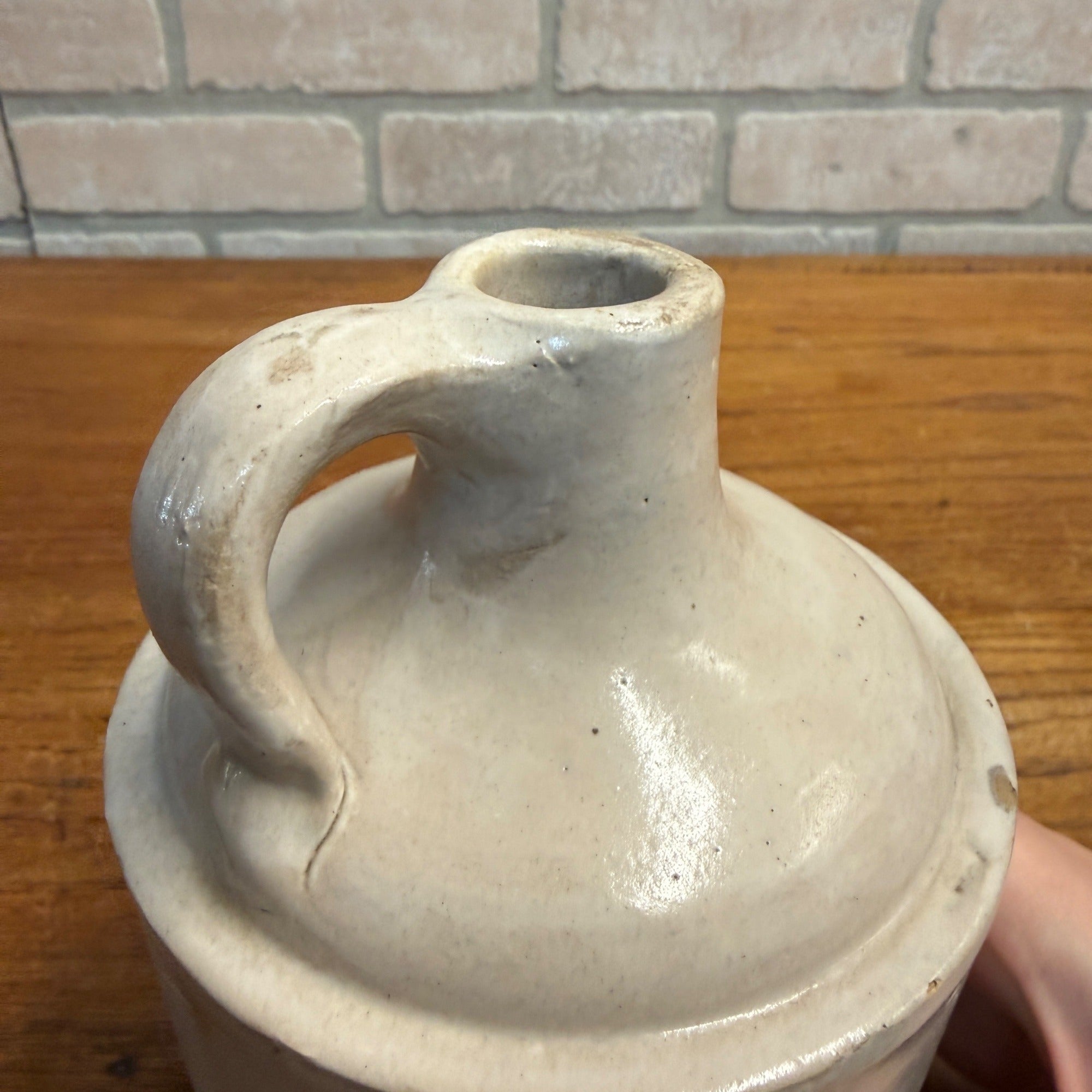 RED WING, MINNESOTA STONEWARE ONE QUART SHOULDER JUG - BOLDLY MARKED!