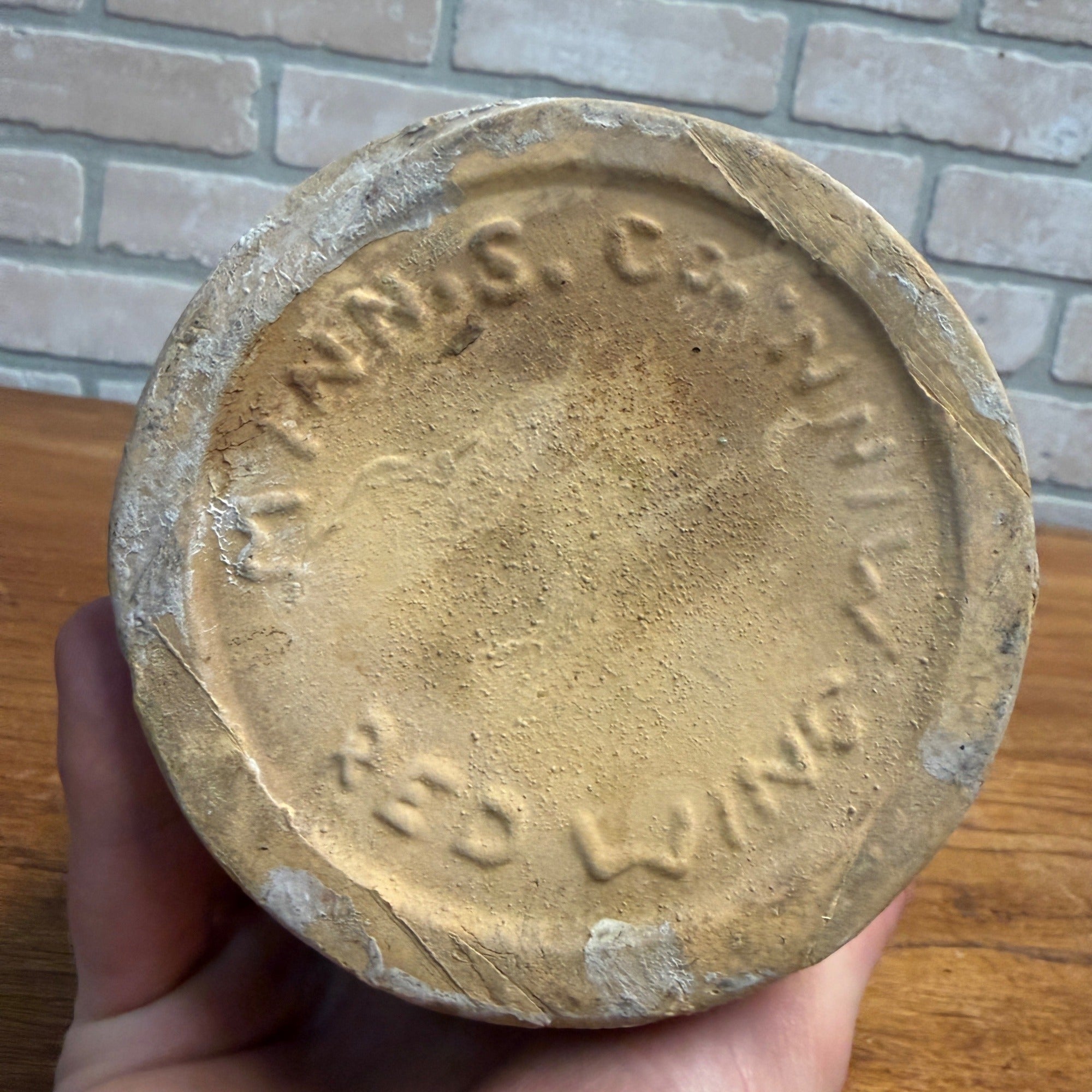 RED WING, MINNESOTA STONEWARE ONE QUART SHOULDER JUG - BOLDLY MARKED!