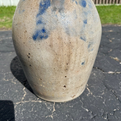 Antique Maxfield Milwaukee Wisconsin Stoneware Jug  Salt Glaze