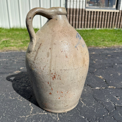 Antique Maxfield Milwaukee Wisconsin Stoneware Jug  Salt Glaze