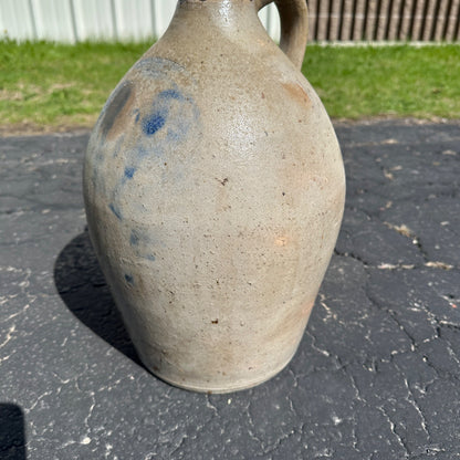 Antique Maxfield Milwaukee Wisconsin Stoneware Jug  Salt Glaze