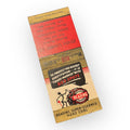 Vintage Zenda Lumber Co lake geneva Wis Readings Coal Advertising Matchbook