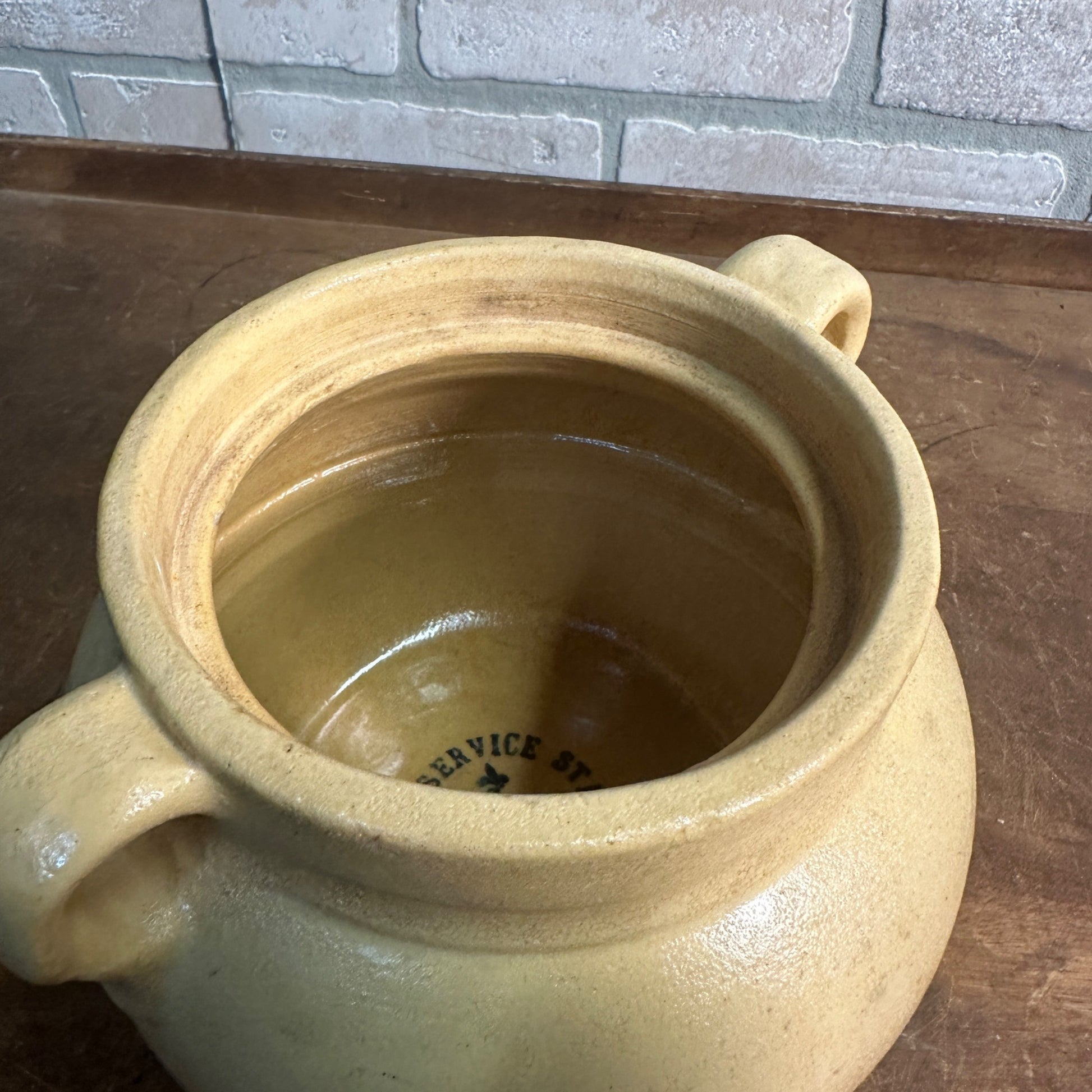 RED WING SAFFRON BEAN POT ADVERTISING SHEETS SERVICE STATION HUTCHINS IOWA