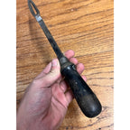 Vintage Vlchek Babbitt Bearing Edge Scraper – Machinist Tool – Cleveland OH