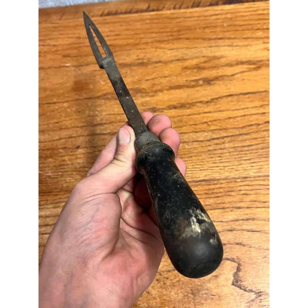 Vintage Vlchek Babbitt Bearing Edge Scraper – Machinist Tool – Cleveland OH