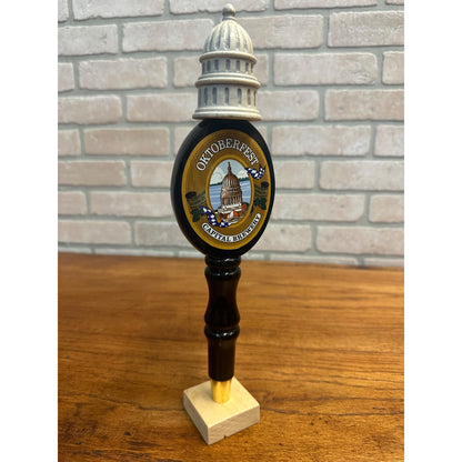 Vintage Capital Brewery Wisconsin Beer 12.5" Tap Handle Oktoberfest