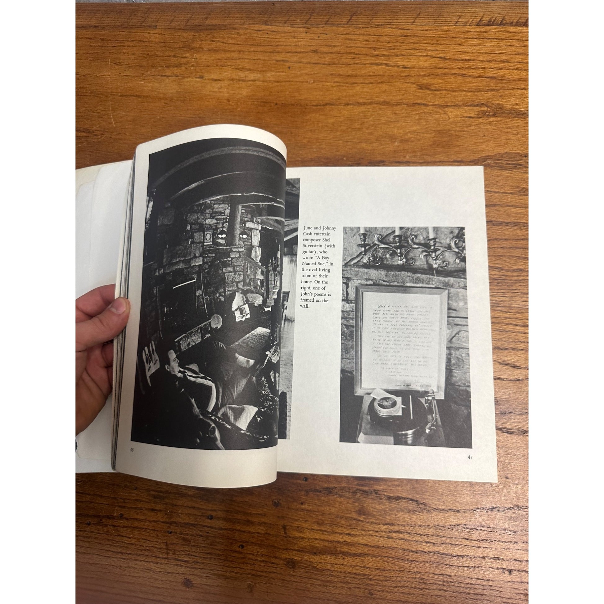 SONGS OF JOHNNY CASH 1970 First Edition Sheet Music Song Book w/History Photos