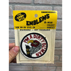 Vintage 1960s "I'm A Dirty ol' Man" Gag Novelty Patch NOS NEW