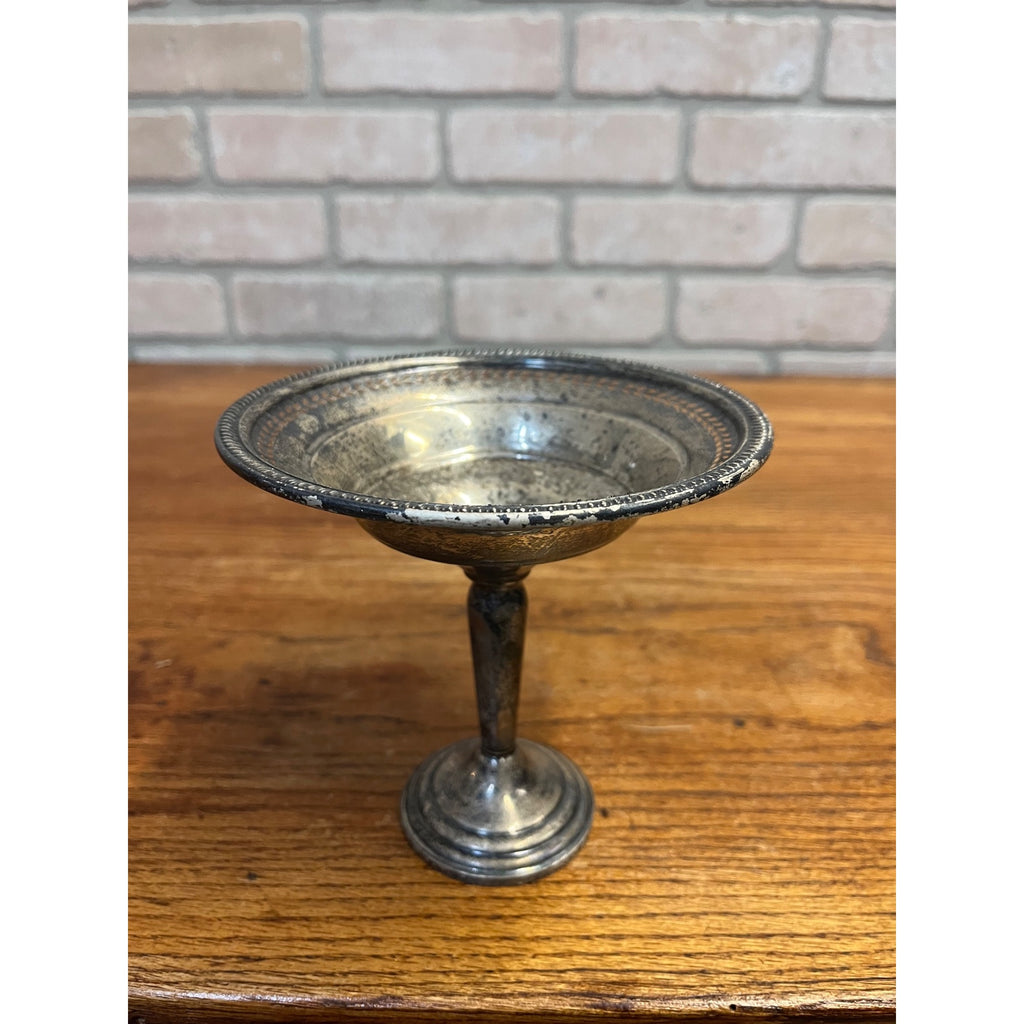 Hamilton Sterling Silver 4.43 troy oz Weighted Base Compote - 148.67g grams