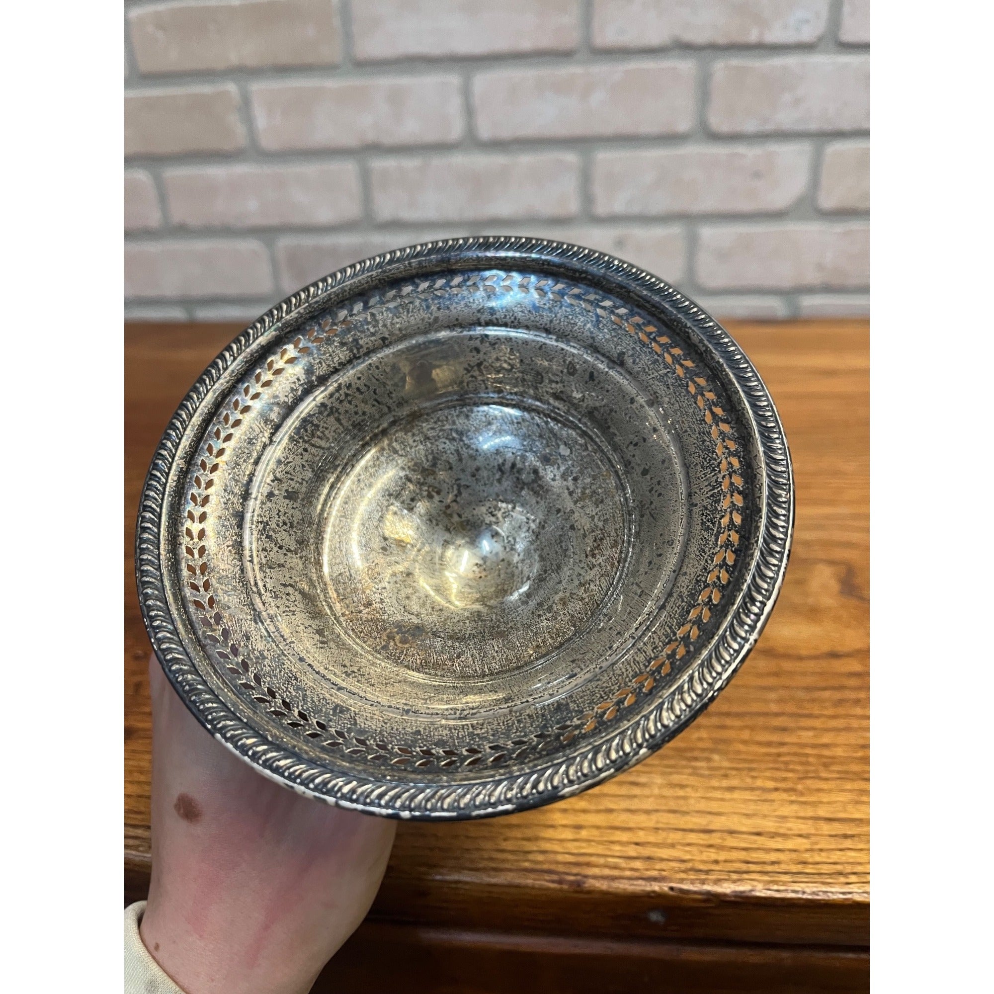 Hamilton Sterling Silver 4.43 troy oz Weighted Base Compote - 148.67g grams