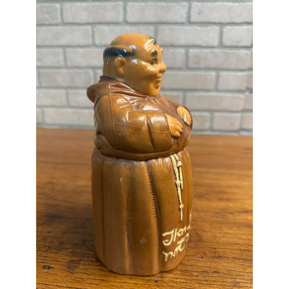 Vintage 1960’s Friar Monk Coin Bank “Thou Shalt Not Steal” Twin Winton USA