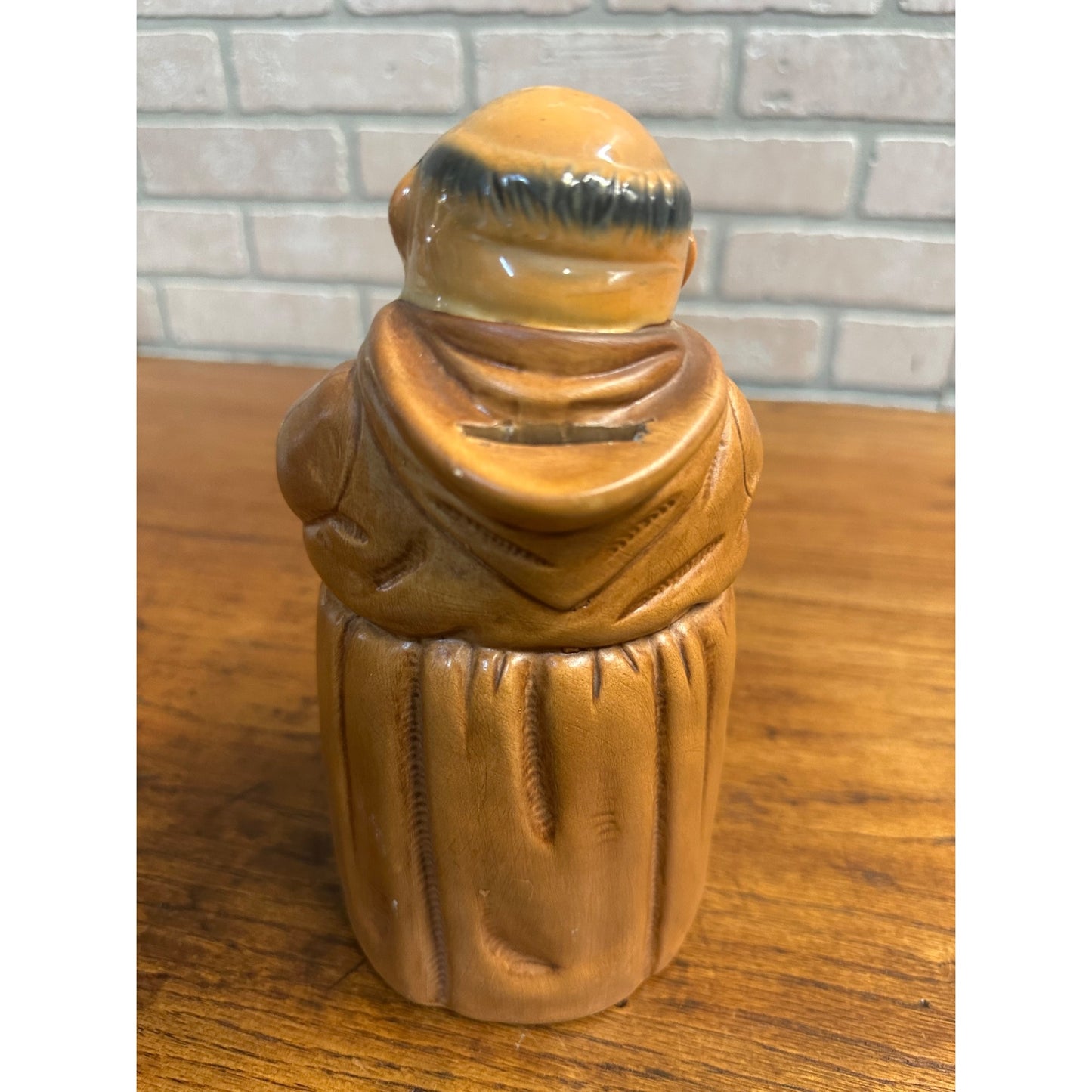 Vintage 1960’s Friar Monk Coin Bank “Thou Shalt Not Steal” Twin Winton USA