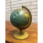 Vintage Tin Litho J. Chein & Co. World Globe Rotating Base 1920's-1930's