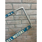 Vintage Laurel Motors Westmont IL Mercedes-Benz BMW Metal License Plate Frame