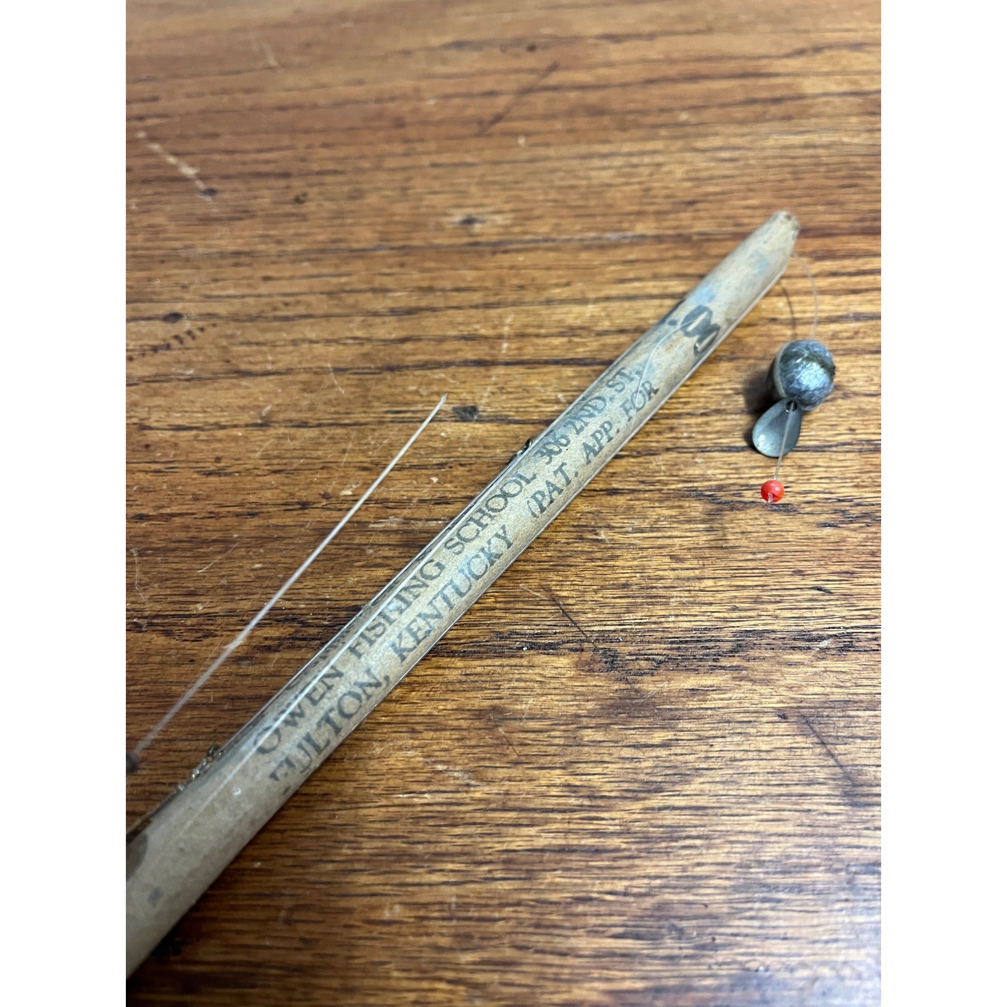 Vintage Owen's Fishing School NOS Expert Rig for Bass, Crappie - Fulton Kentucky