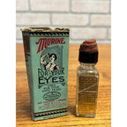 Vintage Murine For Your Eyes Eye Wash Bottle & Box Chicago Medical Advertising