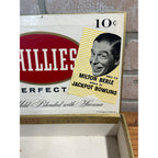 Vintage 1957 Phillies Perfector Cigar Box Milton Berle NBC TV Star Bayuk Co.