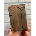 Antique Men's Silk Ties Letterpress Printing Block Plate Haberdashery Clothes