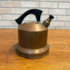Antique Copper Tea Coffee Kettle Kitchen Decor