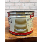 Vintage  Monarch Mocha-Rich 1 LB Key Wind Coffee Tin Can Lion Chicago IL