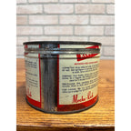 Vintage  Monarch Mocha-Rich 1 LB Key Wind Coffee Tin Can Lion Chicago IL