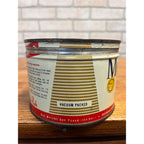 Vintage  Monarch Mocha-Rich 1 LB Key Wind Coffee Tin Can Lion Chicago IL