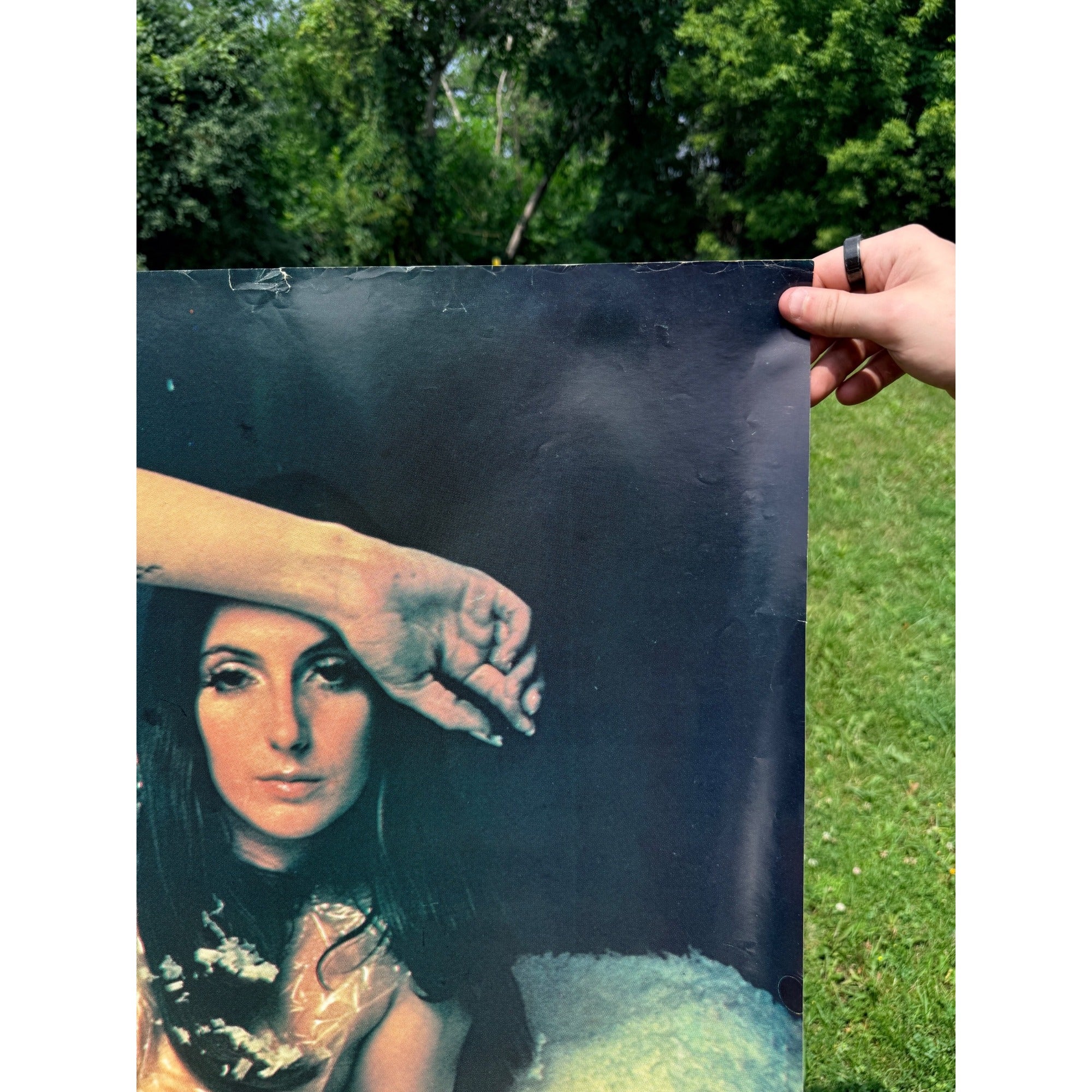 Marie Three Personality Poster New York City Nude Girl In Vinyl Hippie Head Shop