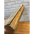 Vintage Knockouts 5-Cent Nickel Cigar Wooden Box 1920s Milwaukee Wis Kerns