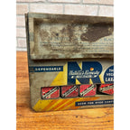 Vintage 1930s Nature's Remedy Laxative Drug Store Countertop Display Sign + Tins