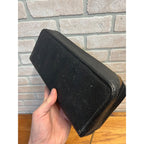 Vintage Black Carrying Case  Sample Test Tube Vials Samples Medical vetenarian